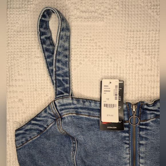 Love & Legendâ•‘Denim Dressâ•‘Size 12 - Picture 4 of 7